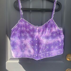 American Eagle tie dyed tank!